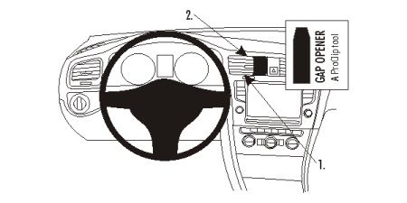 Volkswagen Golf VII 13-15, Centrerad i gruppen Bilstereo / Hvad passer i min bil / Volkswagen / Golf / Golf Mk7 2013-2019 / Øvrigt Golf Mk7 2013-2019 hos BRL (240854889)