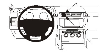 Brodit ProClip, Land Rover Range Rover 13-18 i gruppen Bilstereo / Hvad passer i min bil / Land Rover / Range Rover hos BRL (240854909)
