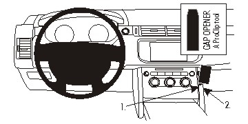 Brodit ProClip, Land Rover Range Rover Sport 14-22 i gruppen Bilstereo / Hvad passer i min bil / Land Rover / Range Rover hos BRL (240854938)