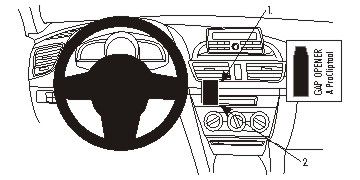 ProClip Monteringsbygel Mazda 3 14-15, Centrerad i gruppen Bilstereo / Hvad passer i min bil / Mazda / Mazda 3 / Mazda 3 2010-2013 hos BRL Electronics (240854966)