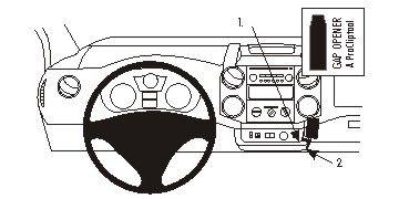 Citroen Berlingo Family 08-15, Vinklad, Låg, Automat i gruppen Bilstereo / Hvad passer i min bil / Citroën / Berlingo / Berlingo 2008-2018 hos BRL (240854973)