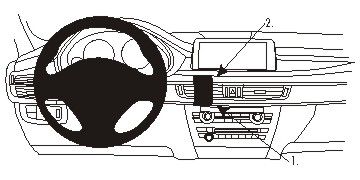 ProClip Monteringsbygel BMW X5 14-15/X6 15-, Centrerad i gruppen Bilstereo / Hvad passer i min bil / BMW / BMW X5 / BMW X5 2014-2018 hos BRL Electronics (240854979)