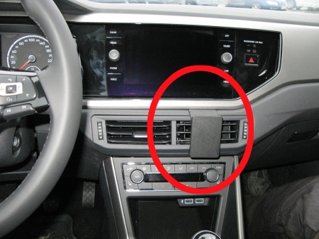 Brodit ProClip, Volkswagen Polo 18- i gruppen Bilstereo / Hvad passer i min bil / Volkswagen / Polo / Polo 2018-2023 hos BRL (240855370)