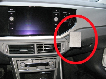 Brodit ProClip, Volkswagen Polo 18- i gruppen Bilstereo / Hvad passer i min bil / Volkswagen / Polo / Polo 2018-2023 hos BRL (240855384)