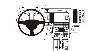 ProClip Monteringsbygel Audi Q7 06-14 i gruppen Bilstereo / Hvad passer i min bil / Audi / Audi Q7 / Audi Q7 2006- hos BRL Electronics (240AUQ7PROCLIP)