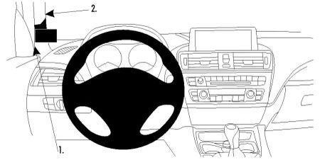 ProClip Monteringsbygel BMW 1&2 F20/F21 12-15/F22 13-15 i gruppen Bilstereo / Hvad passer i min bil / BMW / BMW 1 serie / BMW E81/E82/E87/E88 2007-2012 hos BRL Electronics (240BMW12F2012PRO)