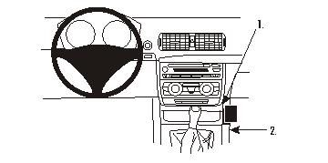 ProClip Monteringsbygel BMW 1 E81/E82/E87/E88 05-11 i gruppen Bilstereo / Hvad passer i min bil / BMW / BMW 1 serie / BMW E81/E82/E87/E88 2007-2012 hos BRL Electronics (240BMW1E8105PROC)