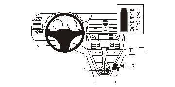 ProClip Monteringsbygel BMW X3 04-10 i gruppen Bilstereo / Hvad passer i min bil / BMW / BMW X3 / BMW X3 2004- hos BRL Electronics (240BMWX304PROC)