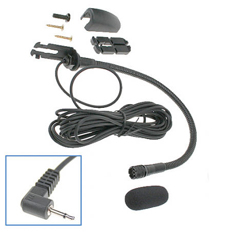 Svanehalsmikrofon med 3,5mm, 6 meter kabel i gruppen Tilbehør hos BRL Electronics (240CACHFM03)