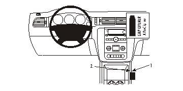 ProClip Monteringsbygel Chevrolet Avalanche 07-13 i gruppen Bilstereo / Hvad passer i min bil / Chevrolet hos BRL (240CHEAVA07PROC)