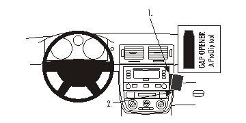 ProClip Monteringsbygel Chevrolet Cobalt 05-10 i gruppen Bilstereo / Hvad passer i min bil / Chevrolet hos BRL (240CHECOB05PROC)