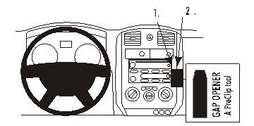 ProClip Monteringsbygel Chevrolet Colorado 04-14 i gruppen Bilstereo / Hvad passer i min bil / Chevrolet hos BRL (240CHECOL04PROC)