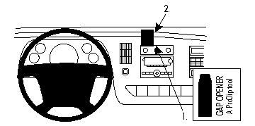 ProClip Monteringsbygel Chevrolet Express/Chevrolet Van 08-15 i gruppen Bilstereo / Hvad passer i min bil / Chevrolet hos BRL (240CHEEXP08PROC)