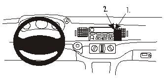 ProClip Monteringsbygel Chevrolet Impala 00-05 i gruppen Bilstereo / Hvad passer i min bil / Chevrolet hos BRL (240CHEIMP00PROC)
