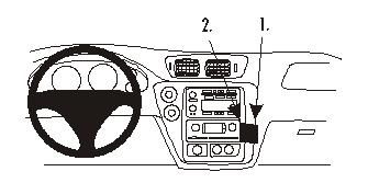 ProClip Monteringsbygel Chevrolet Trail Blazer 02-09 i gruppen Bilstereo / Hvad passer i min bil / Chevrolet hos BRL (240CHETRAI02PROC)