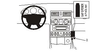 ProClip Monteringsbygel Chrysler Crossfire 04-07 i gruppen Bilstereo / Hvad passer i min bil / Chrysler hos BRL (240CHRCRO04PROC)
