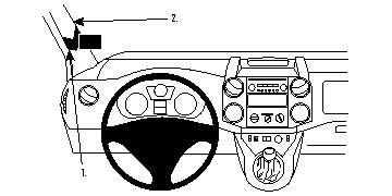 ProClip Monteringsbygel Citroen Berlingo Family 08-15 i gruppen Bilstereo / Hvad passer i min bil / Peugeot / Peugeot Partner / Peugeot Partner 2008-2018 hos BRL Electronics (240CITBERF08PROC)