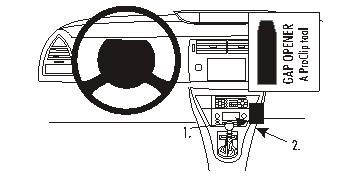 ProClip Monteringsbygel Citroen C4 05-10 i gruppen Bilstereo / Hvad passer i min bil / Citroën / C4 hos BRL Electronics (240CITC405PROCL)