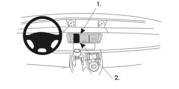 ProClip Monteringsbygel Citroen C8 02-11 i gruppen Bilstereo / Hvad passer i min bil / Citroën / C8 hos BRL Electronics (240CITC8PROCL)