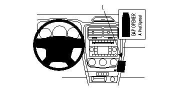 ProClip Monteringsbygel Dodge Caliber 10-12 i gruppen Bilstereo / Hvad passer i min bil / Dodge hos BRL (240DODCAL10PROC)