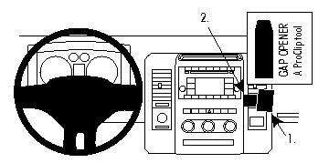 ProClip Monteringsbygel Dodge Ram 09-12 i gruppen Bilstereo / Hvad passer i min bil / Dodge hos BRL (240DODRAM11PROC)