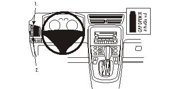 ProClip Monteringsbygel Fiat Croma 06-11 i gruppen Bilstereo / Hvad passer i min bil / Fiat / Croma hos BRL Electronics (240FIACRO06PROC)
