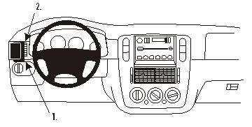 ProClip Monteringsbygel Ford Explorer 02-05 i gruppen Bilstereo / Hvad passer i min bil / Ford / Explorer / Explorer 2001-2003 hos BRL Electronics (240FOREXPL02PROC)