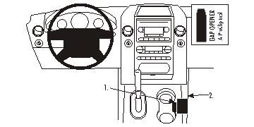 ProClip Monteringsbygel Ford F-150 04-08 i gruppen Bilstereo / Hvad passer i min bil / Ford / F150 / F150 2004-2008 hos BRL Electronics (240FORF15004PROC)