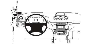 ProClip Monteringsbygel Ford Galaxy 07-14 i gruppen Bilstereo / Hvad passer i min bil / Ford / S-Max / S-Max 2006- hos BRL (240FORGAL07PROC)