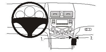 ProClip Monteringsbygel Honda Accord 03-07 i gruppen Bilstereo / Hvad passer i min bil / Fiat / UNO hos BRL Electronics (240HONACC03PROC)