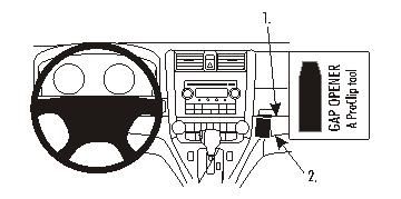 ProClip Monteringsbygel Honda CR-V 07-11 i gruppen Bilstereo / Hvad passer i min bil / Toyota / Tundra hos BRL Electronics (240HONCRV07PROC)