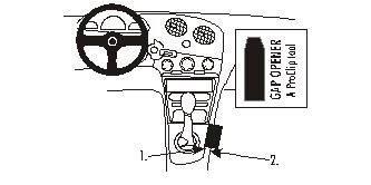 ProClip Monteringsbygel Hyundai Coupé 97-01 i gruppen Bilstereo / Hvad passer i min bil / Hyundai / Coupe / Coupe 1996-2001 hos BRL Electronics (240HYUCOU97PROC)