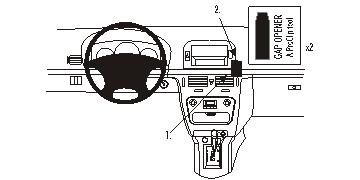 ProClip Monteringsbygel Hyundai Sonata 05-08 i gruppen Bilstereo / Hvad passer i min bil / Hyundai / Sonata / Sonata 2005-2009 hos BRL Electronics (240HYUSON05PROC)