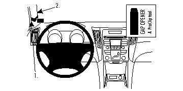 ProClip Monteringsbygel Hyundai Sonata 11-14 i gruppen Bilstereo / Hvad passer i min bil / Hyundai / Sonata / Sonata 2009- hos BRL Electronics (240HYUSON11PROC)