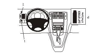 ProClip Monteringsbygel Hyundai Tucson 05-09 i gruppen Bilstereo / Hvad passer i min bil / Hyundai / Tucson / Tucson 2004-2009 hos BRL Electronics (240HYUTUC05PROC)