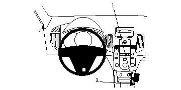 ProClip Monteringsbygel Kia Cerato 10-15 i gruppen Bilstereo / Hvad passer i min bil / Kia / Cerato / Cerato 2004-2009 hos BRL Electronics (240KIACER10PROC)