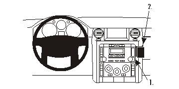 ProClip Monteringsbygel Landrover Discovery/LR3 05-09 i gruppen Bilstereo / Hvad passer i min bil / Landrover hos BRL Electronics (240LANDIS05PROC)