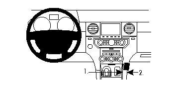 ProClip Monteringsbygel Landrover Discovery/LR4 10-15 i gruppen Bilstereo / Hvad passer i min bil / Landrover hos BRL Electronics (240LANDIS10PROC)