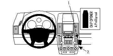 ProClip Monteringsbygel Landrover Freelander 07-15 i gruppen Bilstereo / Hvad passer i min bil / Landrover hos BRL Electronics (240LANFRE07PROC)