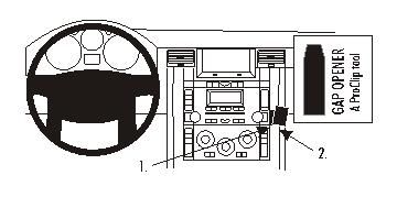 ProClip Monteringsbygel Landrover Range Sport 05-09 i gruppen Bilstereo / Hvad passer i min bil / Landrover hos BRL Electronics (240LANRANS05PRO)