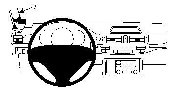 ProClip Monteringsbygel Lexus CT Serie 11-15 i gruppen Bilstereo / Hvad passer i min bil / Lexus hos BRL Electronics (240LEXCT11PROC)