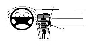 ProClip Monteringsbygel Lexus ES Serie 97-01 i gruppen Bilstereo / Hvad passer i min bil / Lexus hos BRL Electronics (240LEXES97PROC)