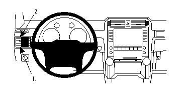 ProClip Monteringsbygel Lexus GX Serie 10-15 i gruppen Bilstereo / Hvad passer i min bil / Lexus hos BRL (240LEXGX10PROC)