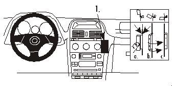 ProClip Monteringsbygel Lexus IS Serie 01-05 i gruppen Bilstereo / Hvad passer i min bil / Lexus hos BRL Electronics (240LEXIS01PROC)
