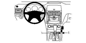 ProClip, Monteringsbygel Mercedes Benz C-Klass 07-10 i gruppen Bilstereo / Hvad passer i min bil / Mercedes / C-klass / C-klass 2008-2014 W204 hos BRL Electronics (240MERCCL07PROC)