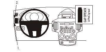 ProClip Monteringsbygel Mitsubishi Endeavor 04-09 i gruppen Bilstereo / Hvad passer i min bil / Mitsubishi hos BRL Electronics (240MITEND04PROC)