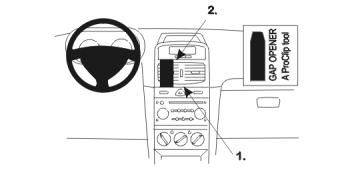 ProClip Monteringsbygel Renault Clio 02-05/Clio Storia 06-09 i gruppen Bilstereo / Hvad passer i min bil / Renault / Clio / Clio 2000-2005 hos BRL Electronics (240RENCLI02PROC)