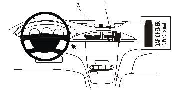 ProClip Monteringsbygel Renault Laguna 05-07 i gruppen Bilstereo / Hvad passer i min bil / Renault / Laguna hos BRL Electronics (240RENLAG05PROC)