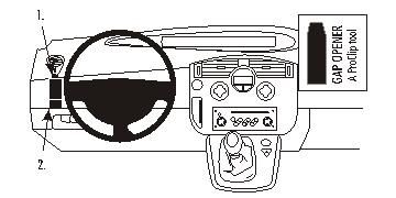ProClip Monteringsbygel Renault Scénic 04-09,  i gruppen Bilstereo / Hvad passer i min bil / Renault / Scénic hos BRL Electronics (240RENSCE04PROC)