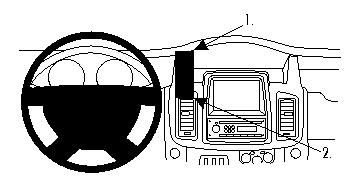 ProClip Monteringsbygel Renault Trafic 11-14 i gruppen Bilstereo / Hvad passer i min bil / Opel / Vivaro / Vivaro 2011- hos BRL Electronics (240RENTRA11PROC)